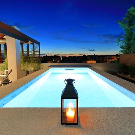 Penthouse Diem - Private Pool With Sea View Zadar Exteriör bild