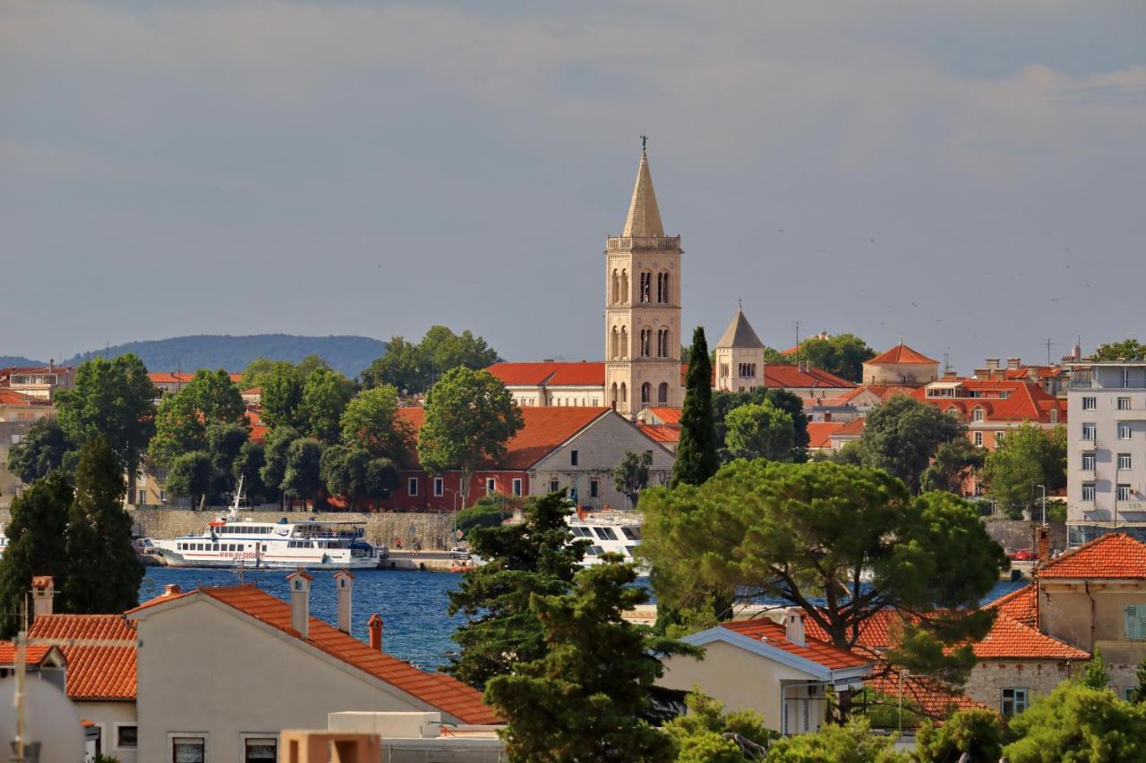 Penthouse Diem - Private Pool With Sea View Zadar Exteriör bild