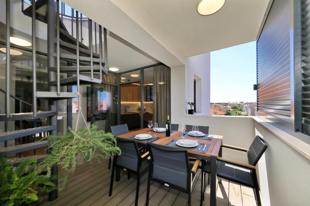 Penthouse Diem - Private Pool With Sea View Zadar Exteriör bild