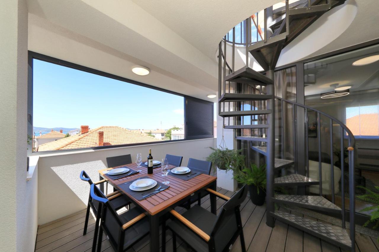 Penthouse Diem - Private Pool With Sea View Zadar Exteriör bild