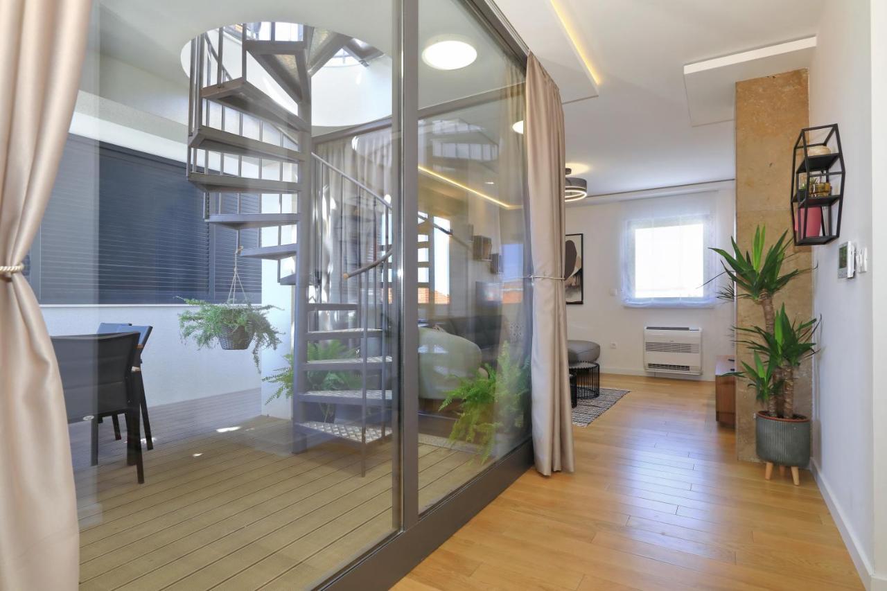 Penthouse Diem - Private Pool With Sea View Zadar Exteriör bild